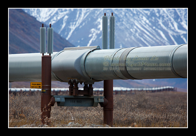 Alyeska Pipeline Pipe Support System.