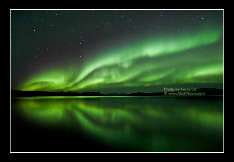 Aurora on Lake