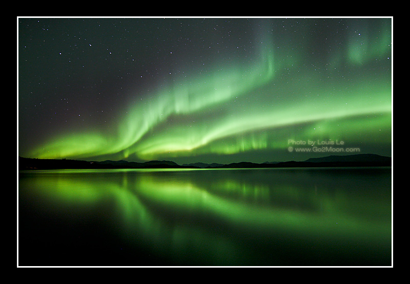 Aurora on Lake