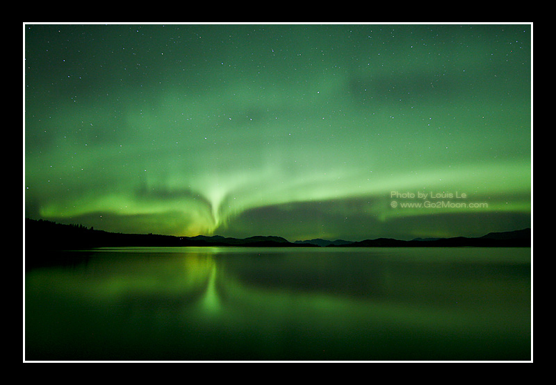 Northern Light Reflection