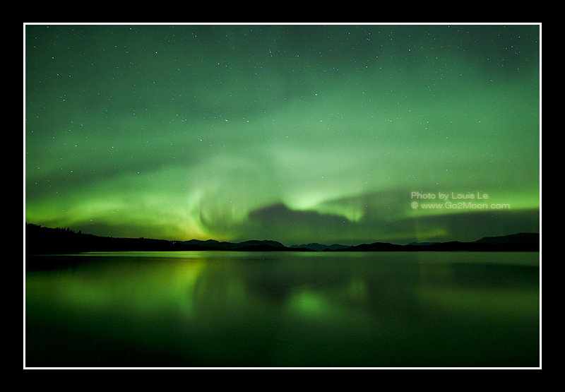 Northern Light Reflection