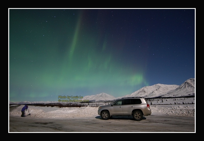 Land Cruiser with Aurora