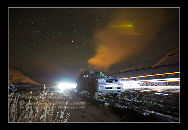 LandCruiser at Night