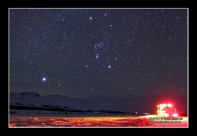 Truck Under Star