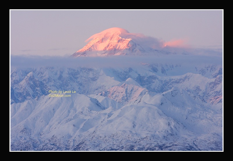 Sunset over McKinley