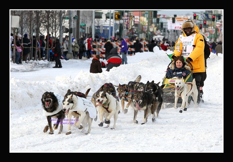 Jamaican Musher Newton Marshall