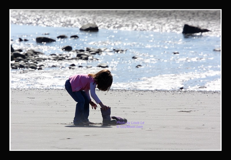 Girl on the Beach