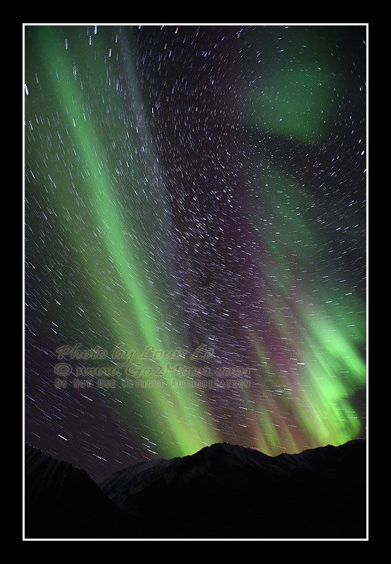 Aurora Star Trail