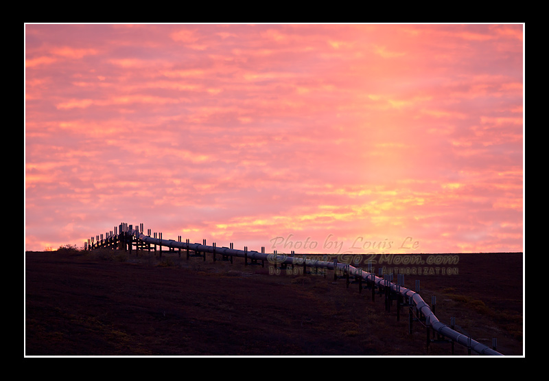 Pipeline Sunset