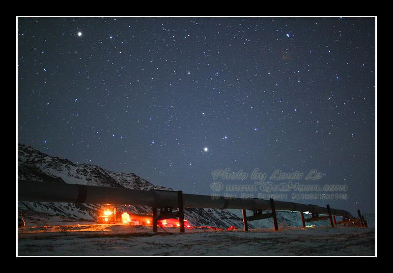 Pipeline at Night