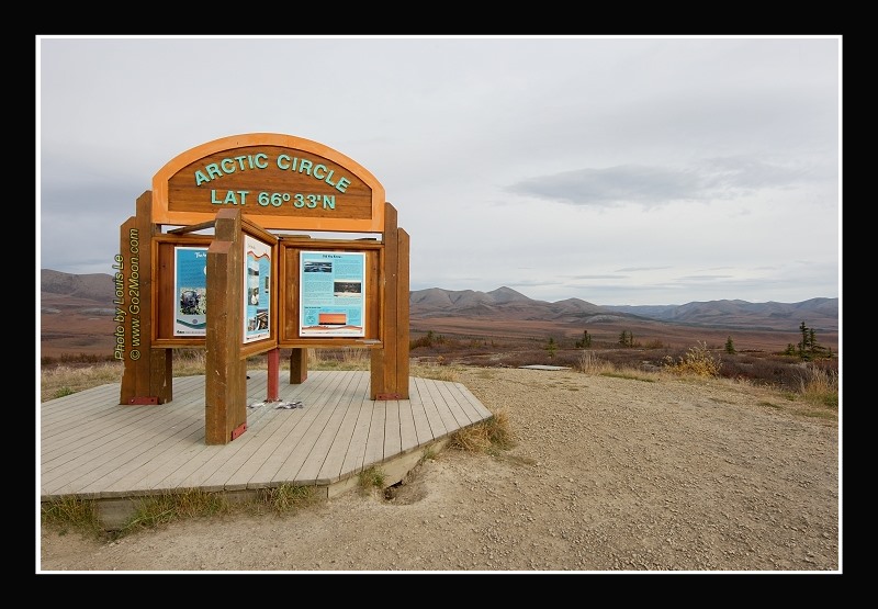 Dempster Arctic Circle Sign